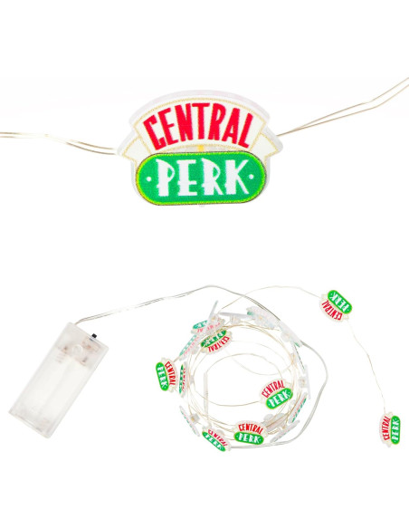 Luces de Cuerda LED Silver Buffalo Friends Central Perk 2.13m