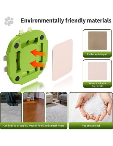 Juguete Interactivo para Perros ClariVora 3 en 1 Azul