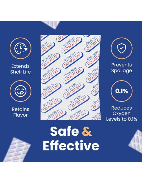 Absorbentes de Oxígeno Wallaby 2000cc - 20 Unidades Selladas