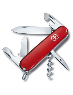 Cuchillo Suizo Victorinox Spartan 12 Funciones Rojo 10.16 cm