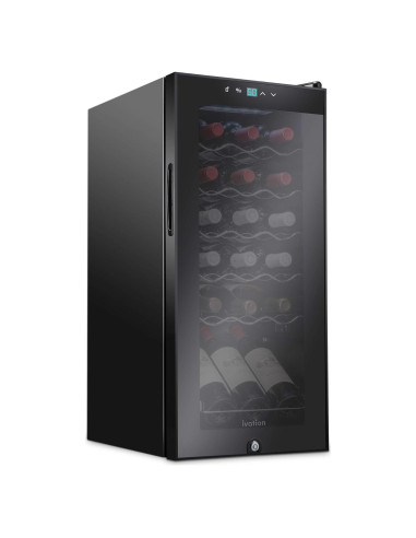 Enfriador de Vino Ivation 18 Botellas Independiente Negro