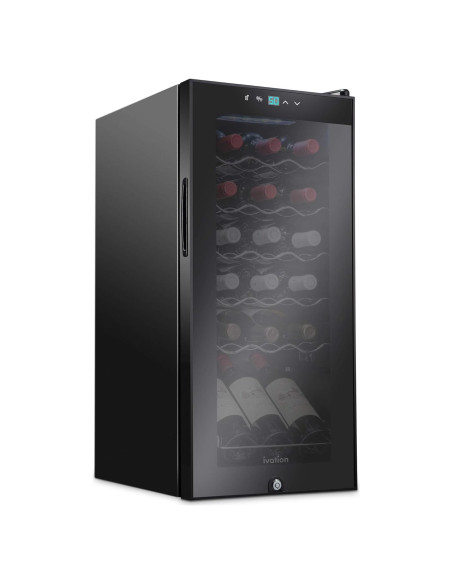 Enfriador de Vino Ivation 18 Botellas Independiente Negro