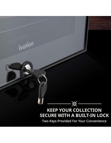 Enfriador de Vino Ivation 18 Botellas Independiente Negro