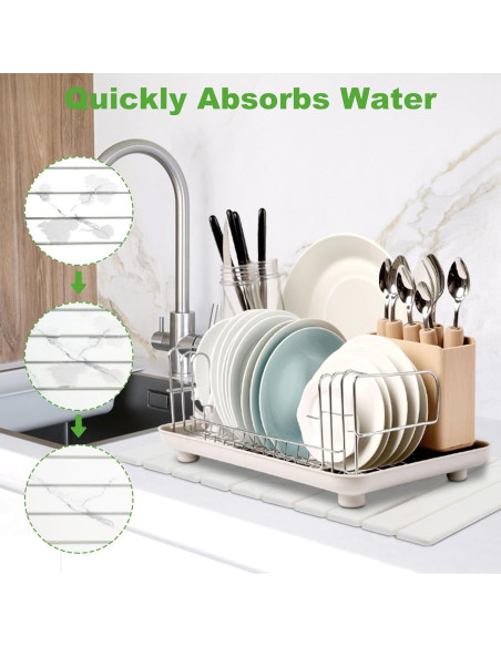 Alfombrilla de Secado de Piedra Diatomácea EKRHORBY 61x41cm Alfombrilla de Secado de Piedra Diatomácea EKRHORBY 61x41cm