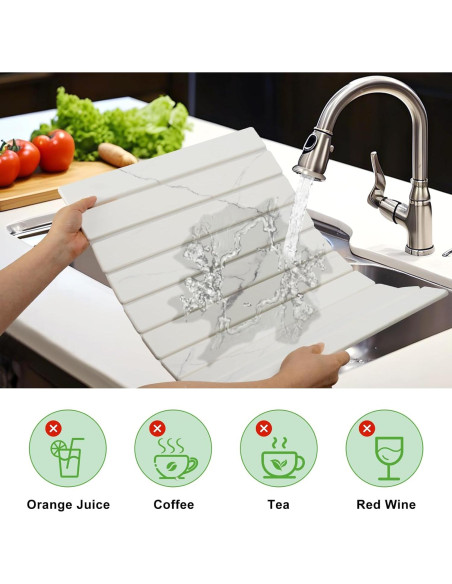 Alfombrilla de Secado de Piedra Diatomácea EKRHORBY 61x41cm Alfombrilla de Secado de Piedra Diatomácea EKRHORBY 61x41cm