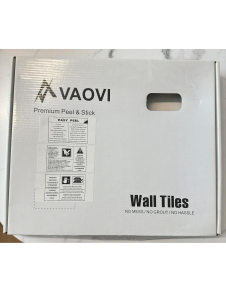 Azulejos Autoadhesivos VAOVI Oro para Salpicadero 5 Hojas Azulejos Autoadhesivos VAOVI Oro para Salpicadero 5 Hojas