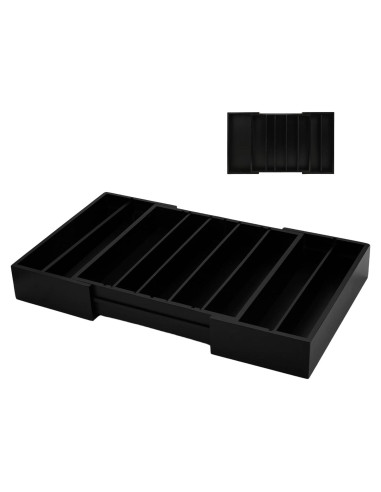 Organizador de Cajones de Bambú MinBoo - Soporte Expandible para K Cup y Té