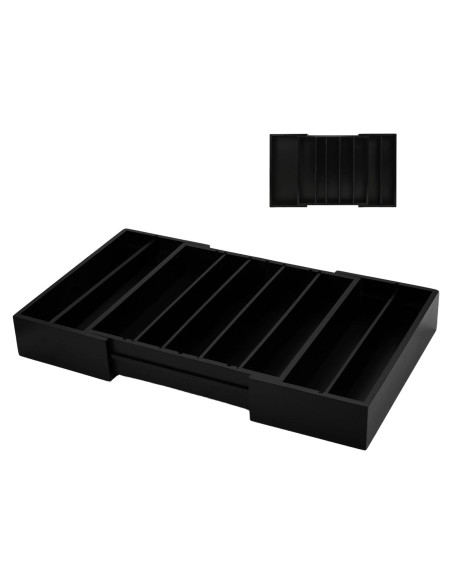 Organizador de Cajones de Bambú MinBoo - Soporte Expandible para K Cup y Té