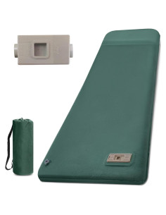 Colchoneta Autoinflable LINKET 196x68.6 cm Verde Camping