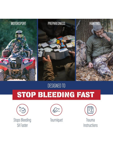 Kit de Trauma Adventure Medical Kits Pro con QuikClot y Torniquete
