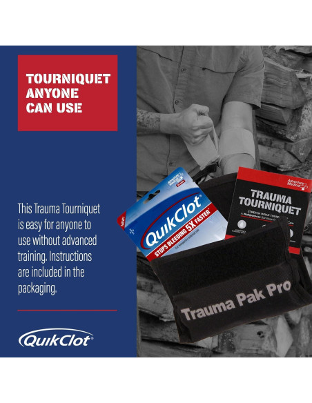 Kit de Trauma Adventure Medical Kits Pro con QuikClot y Torniquete