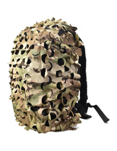 Cubierta de Mochila Táctica Hdlsina Camo 60-80L Impermeable 2