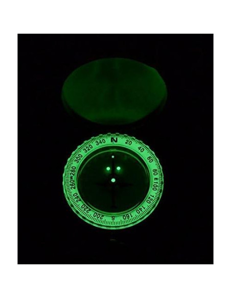 Brújula de bolsillo Stanley London dorada impermeable 5 cm