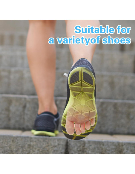 24 Protectores de Gel para Dedos del Pie WY LIGHTING, Transparente