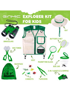 Kit de Exploración GINMIC 16 Pzs para Niños - Aventura al Aire Libre 2