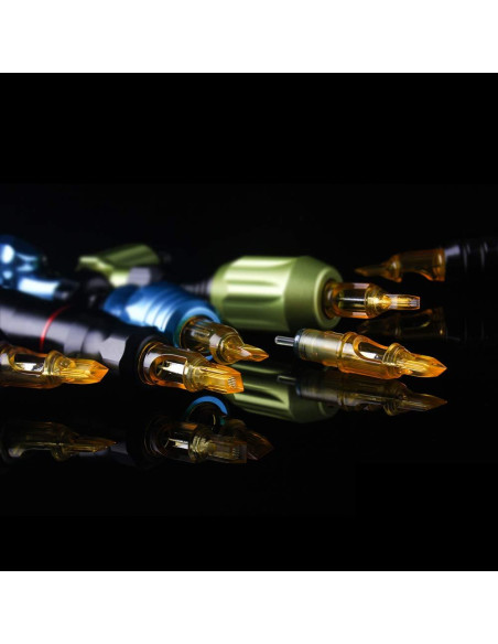 Agujas de Cartucho 1RL YILONG 20pcs 0.35mm para Tatuaje