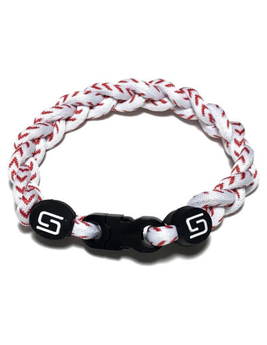 Pulsera Triple de Titanio Sport Ropes - Unisex, 20.32 cm