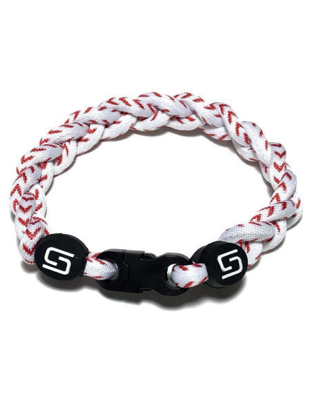 Pulsera Triple de Titanio Sport Ropes - Unisex, 20.32 cm Pulsera Triple de Titanio Sport Ropes - Unisex, 20.32 cm