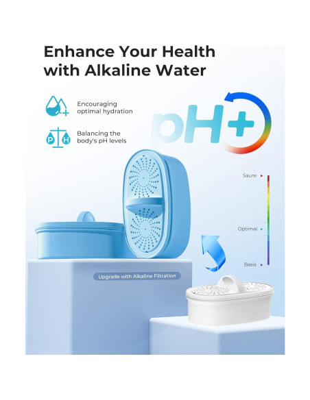 Filtro de Agua Alcalina AQUA CREST AQK-DF-AL-A, 1 Cuenta