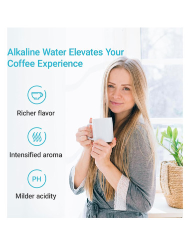 Filtro de Agua Alcalina AQUA CREST AQK-DF-AL-A, 1 Cuenta