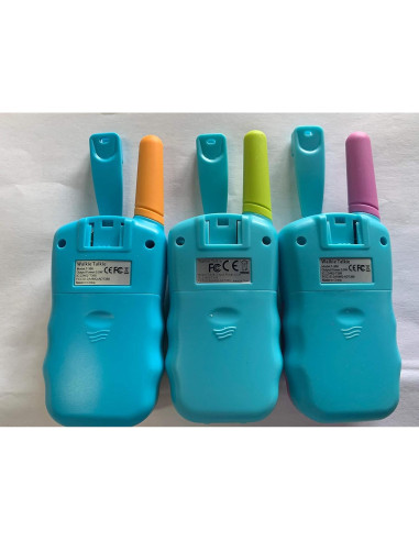 Walkie Talkies Selieve para Niños - Paquete de 3 - Rango 3 KM