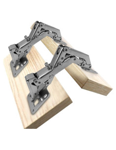 Bisagras de Gabinete Hidráulicas WANLIAN 170 Acero Inoxidable