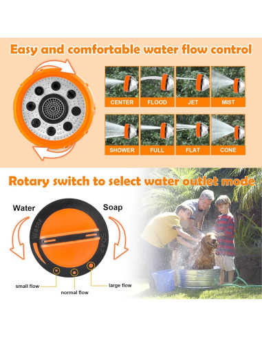 Accesorio de Manguera KSSZZCO para Lavado de Perros con Jabón