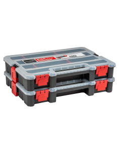 Juego de 2 Cajas Organizadoras Gator Clamps 20 Compartimentos
