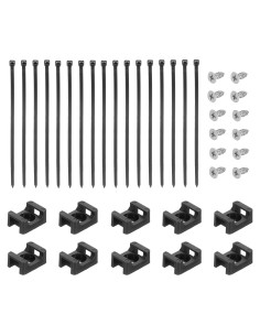 Soporte de Montaje para Cinta Magnética DMiotech 150 Pcs Negro