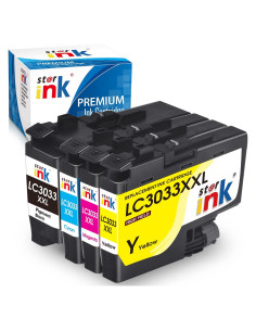 Cartucho de tinta Starink LC3033XXL para Brother MFC-J995DW (4 unidades)