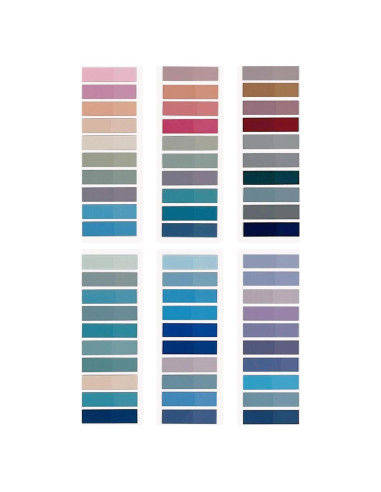 1200 Pestañas Adhesivas Mouwaii para Libros y Cuadernos