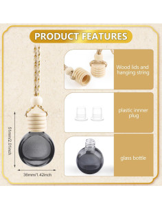 ConStore 20 Botellas Difusoras de Aceite Esencial 30ml 2