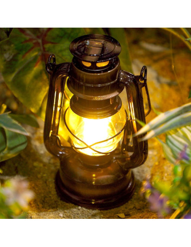 Lámpara de Huracán LED Vintage Hortsun 2 Piezas 20.3 cm