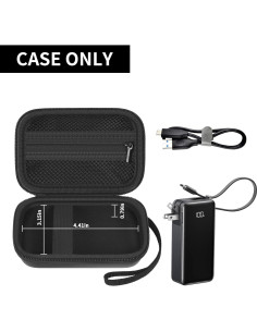 Funda de Viaje Boobowl para Cargador Anker 3-en-1 10,000mAh 2