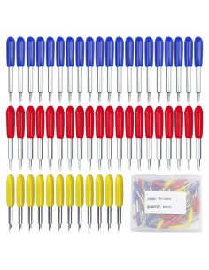 50 Cuchillas de Reemplazo ArtCute para Cricut Explore y Maker