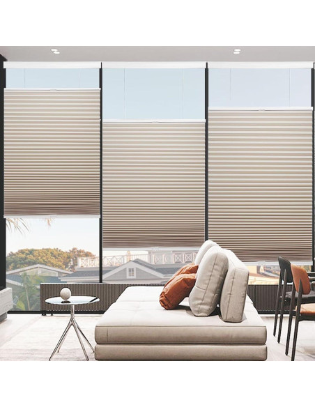 Cortina Celular Blackout MYshade 38x61 cm Beige Sin Cuerda Cortina Celular Blackout MYshade 38x61 cm Beige Sin Cuerda