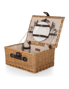 Cesta de Picnic Clásica PICNIC TIME para 2 Personas Mimbre