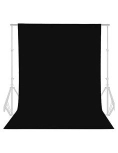 Fondo Fotográfico Negro SYUNASYU 1.5x2.0m Plegable