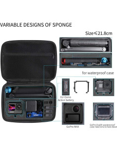 Funda Dura Impermeable SUREWO Mediana para GoPro y Accesorios 2