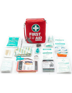 Kit de Primeros Auxilios General Medi - 175 Piezas Compacto Rojo 2