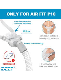 Kit de Reemplazo IBEET para CPAP P10 con Almohada Mediana 2