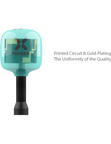 2 Antenas FPV Foxeer Lollipop 4 Plus 2.6dBi 5.75GHz RHCP