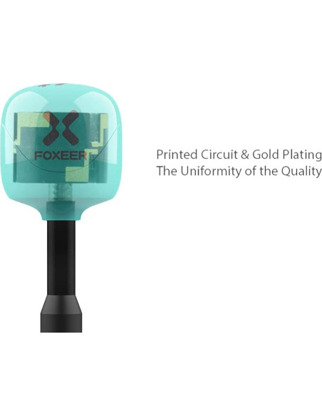 2 Antenas FPV Foxeer Lollipop 4 Plus 2.6dBi 5.75GHz RHCP