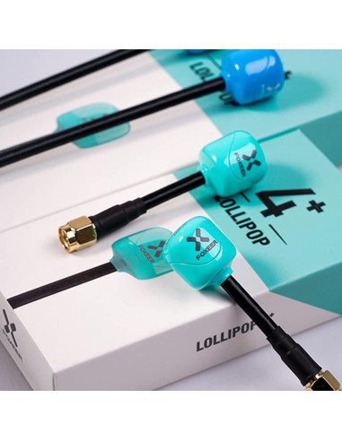 2 Antenas FPV Foxeer Lollipop 4 Plus 2.6dBi 5.75GHz RHCP