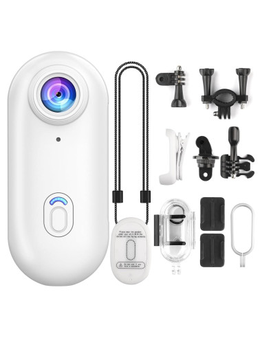 Cámara de acción Dahocamgo 4K Mini WiFi Resistente al Agua