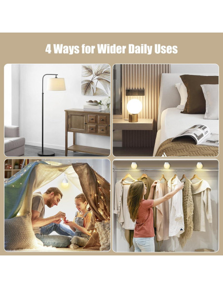 Bombilla LED Recargable E26 Brightown con Control Remoto 700LM