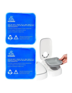 Paquete de Hielo ZMAYPLUS para Comedero Automático Mascotas