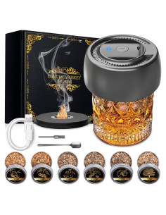 Kit de Ahumador Eléctrico Parquix con 6 Astillas de Madera