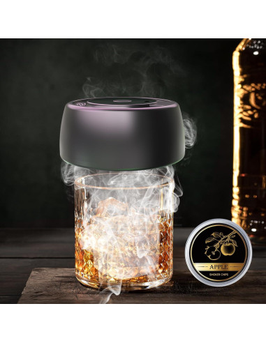 Kit de Ahumador Eléctrico Parquix con 6 Astillas de Madera