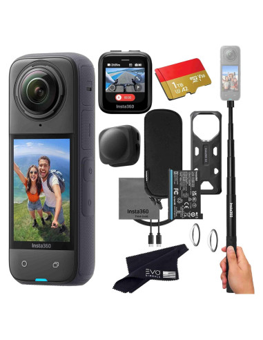 Cámara de Acción 360 Insta360 X4 GPS 8K a Prueba de Agua